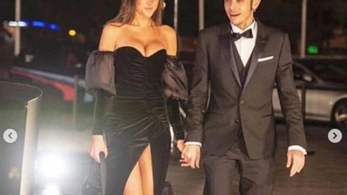 Valentino Rossi con la fidanzata Francesca Sofia Novello (da Instagram)