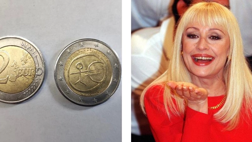 Il volto di Raffaella Carrà finirà su una moneta da 2 euro