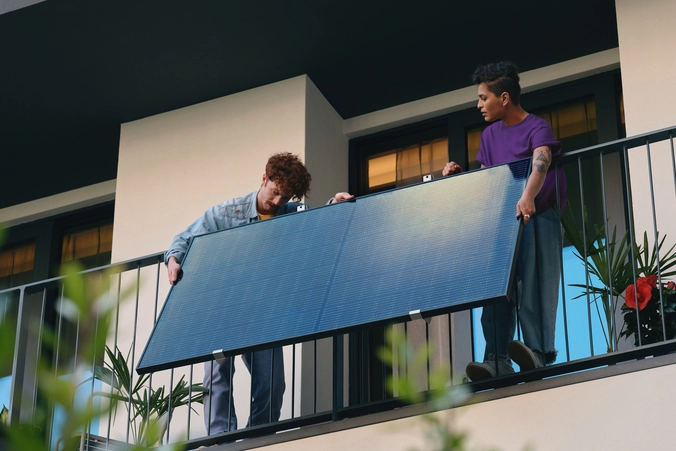 Pannelli solari da balcone