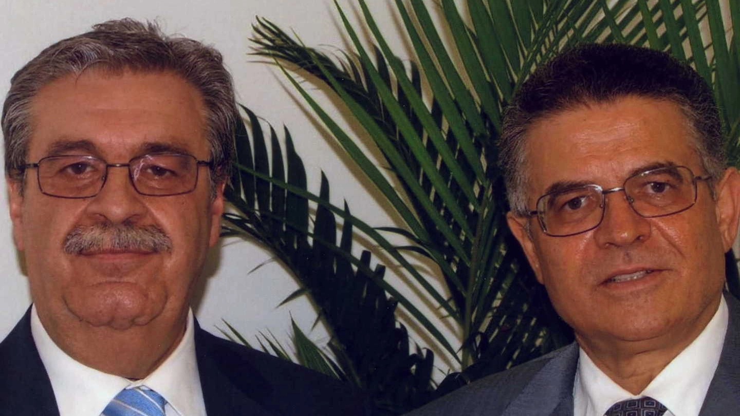 L’ex direttore Gentili (a destra) e il suo vice Collinucci