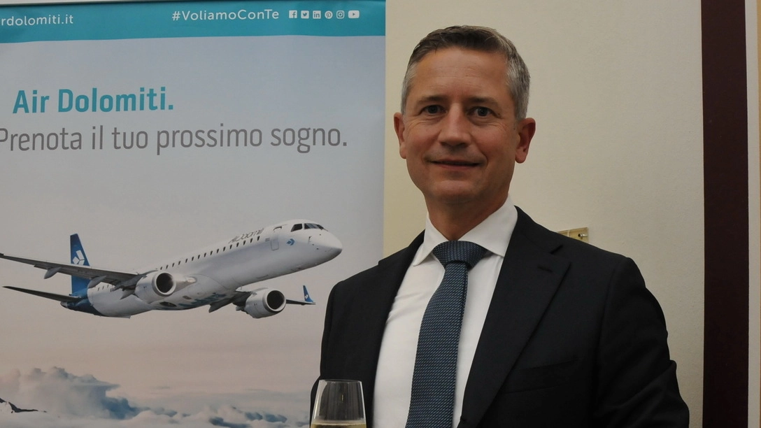 Joerg Eberhart, presidente e ad di Air Dolomiti (Frasca)