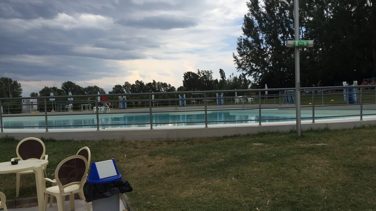 La piscina comunale di Ozzano teatro del dramma