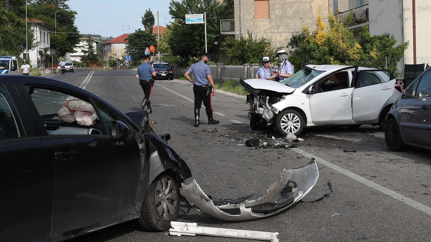 Pesaro, l'incidente mortale di Colombarone (Fotoprint)