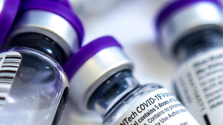 Le fiale del vaccino Covid della Pfizer (ImagoE)