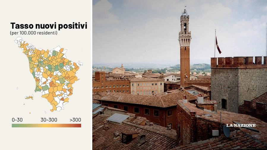 Covid Toscana, come circola il virus nei comuni