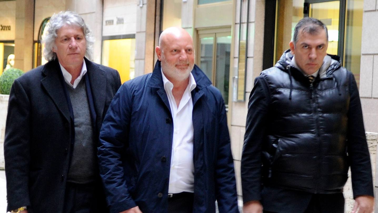 Marco Fantauzzi, Luca Macaluso e l’avvocato  Angelo Massone (foto Pierpaolo Calavita)
