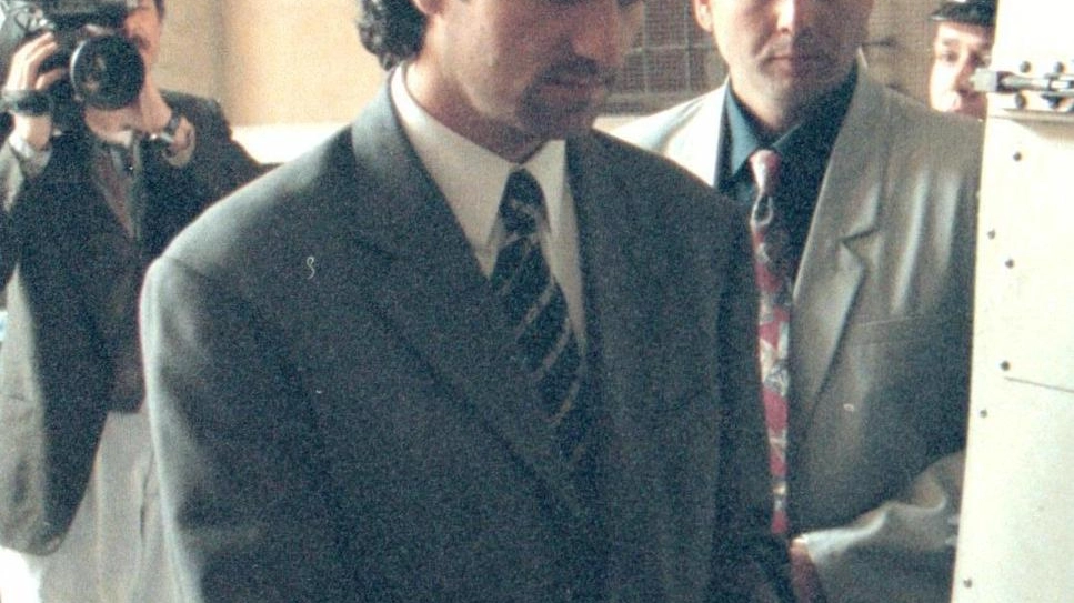 Marino Occhipinti durante un’udienza del processo