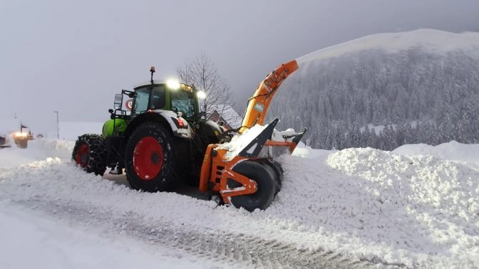 I nuovi mezzi per affrontare le grandi nevicate
