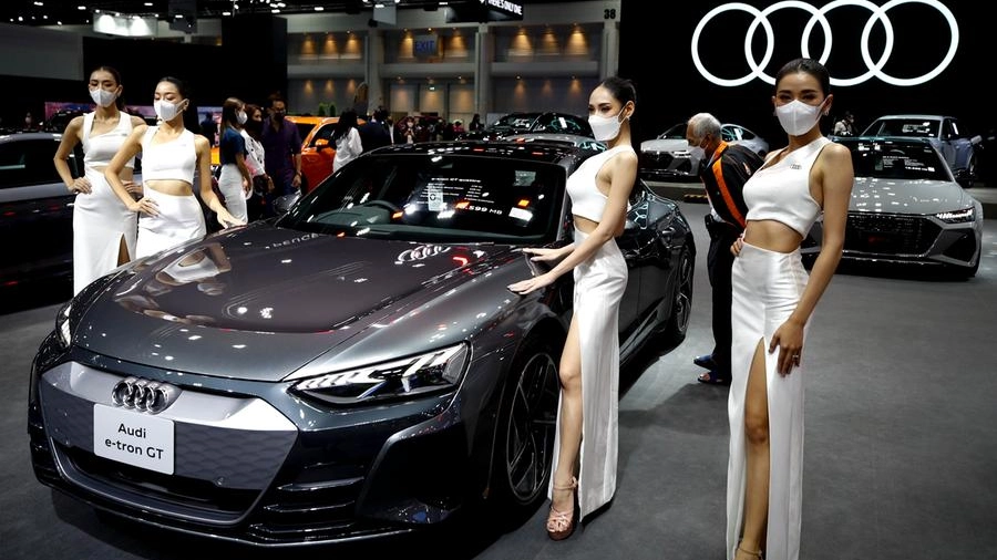 Presentazione Audi al Motor Show 2022 in Tailandia