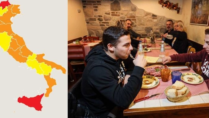 L'Emilia Romagna si prepara al ritorno in zona gialla con ristoranti aperti