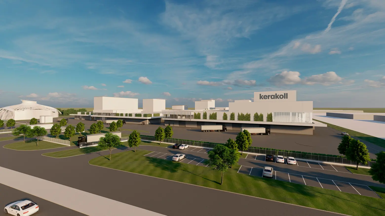 Il nuovo polo industriale di Kerakoll