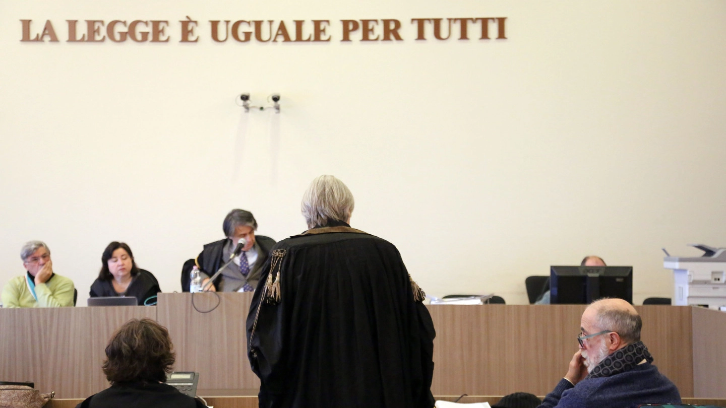 Processo per la strage di Bologna, Cavallini in aula (FotoSchicchi)