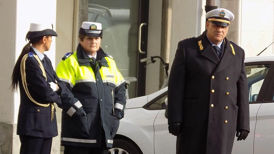La polizia locale guidata dal comandante Pierantonio Moretto