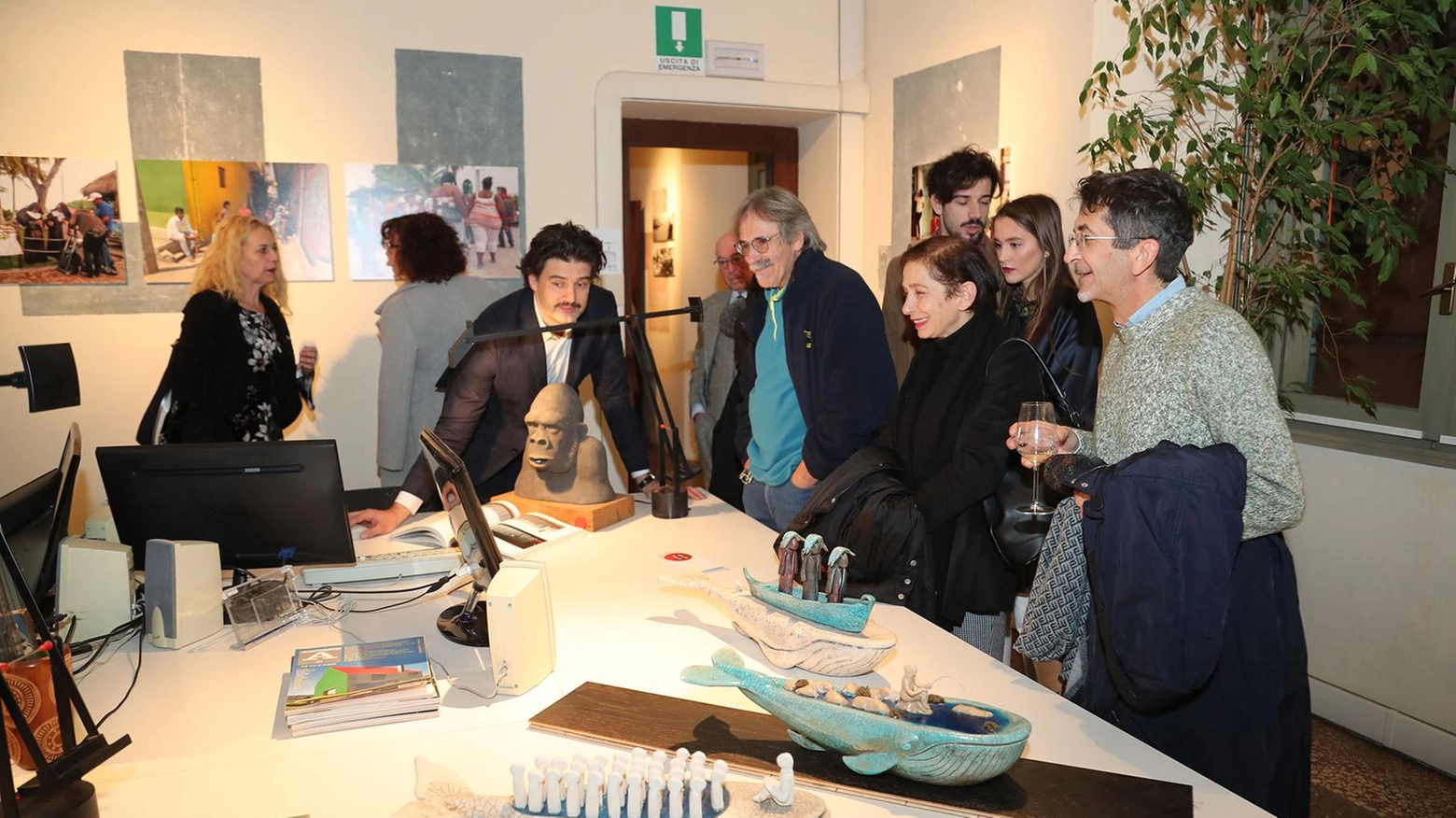 La mostra di Ermes Ricci in centro a Imola