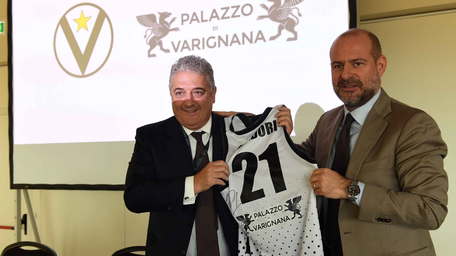 Partnership tra Virtus Bologna e Palazzo Varignana: ecco la canotta della Champions