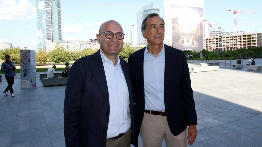 Antonio Misiani (Pd) con il sindaco di Milano Beppe Sala