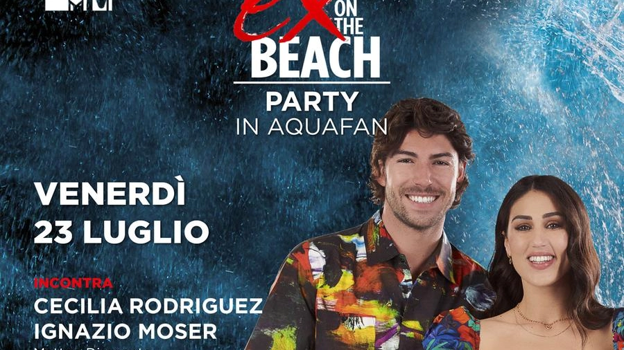 I conduttori di Ex on the beach Italia, Cecilia Rodriguez e Ignazio Moser 