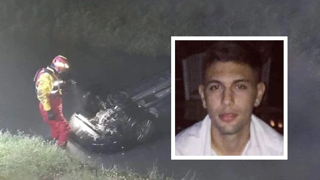 Liborio Vetrano è morto a 20 anni in un incidente d'auto (Foto Lecci)