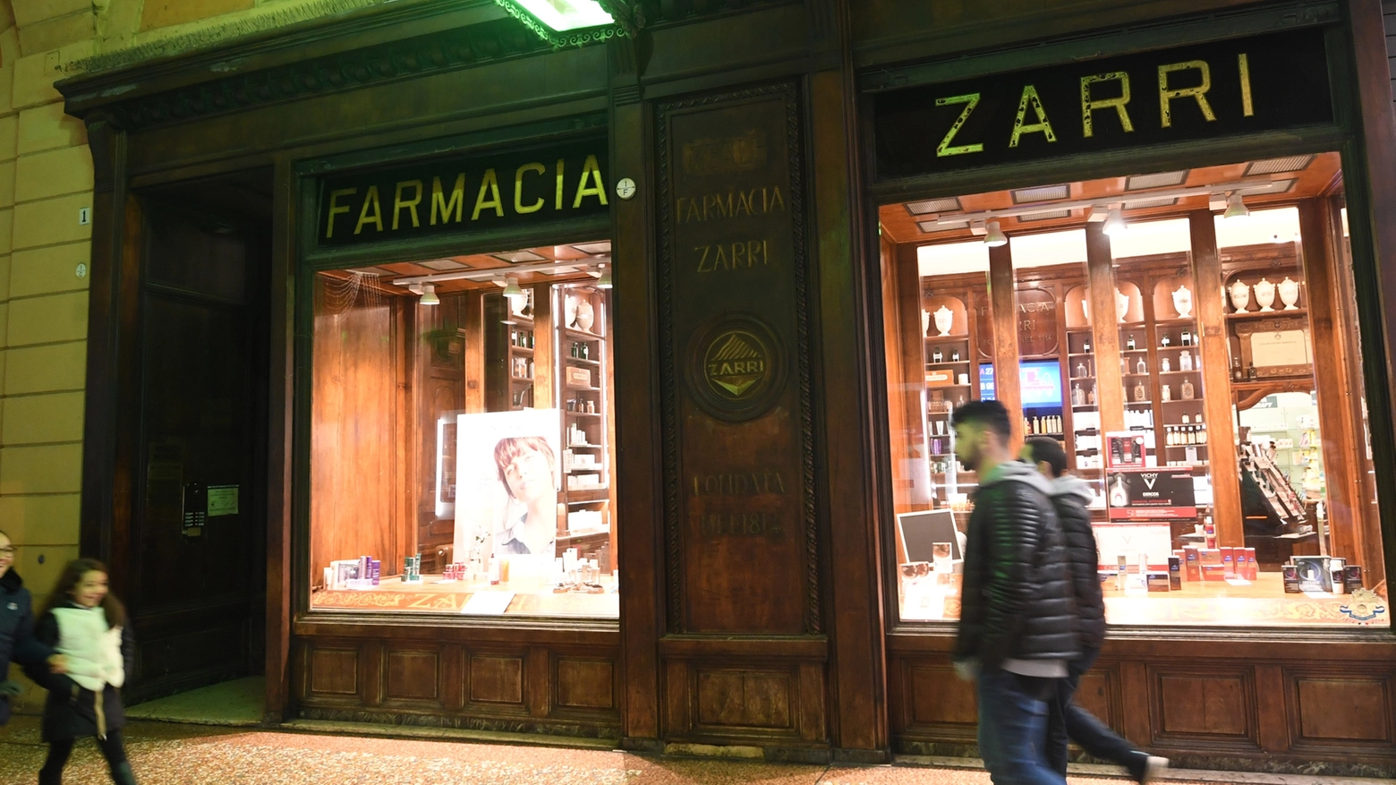 La Farmacia Zarri, da oggi, è chiusa per una settimana