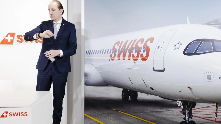 Il primo volo della Swiss Airlines è partito questa mattina, 31 marzo