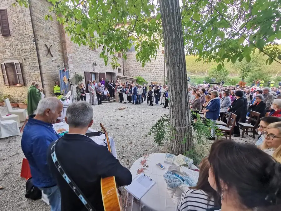Staffolo. riaperta la chiesa dove passò San Francesco