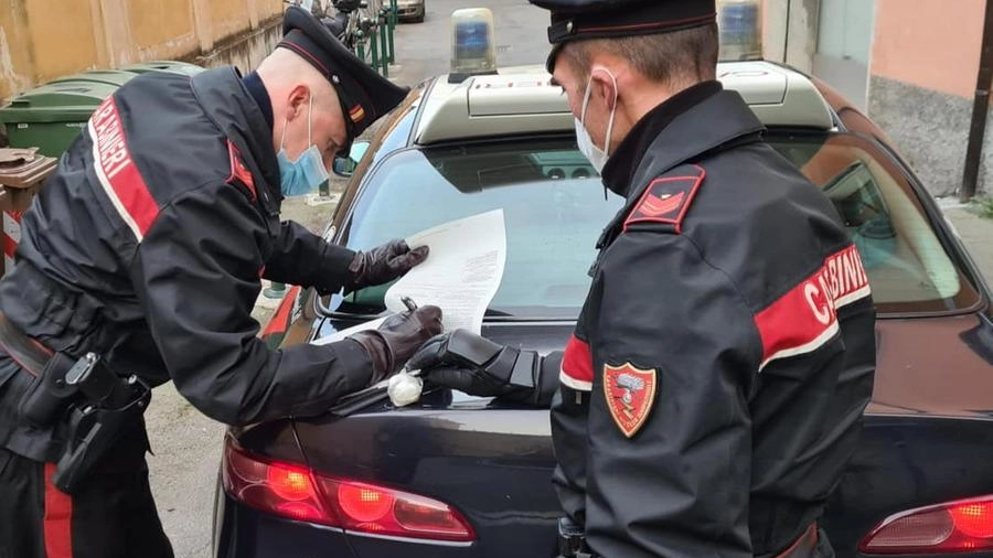 I carabinieri hanno eseguito l'arresto