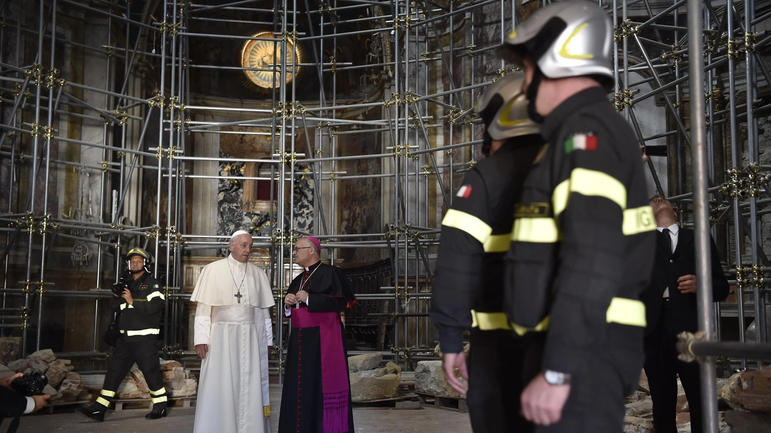 La visita del Papa a Camerino, tre anni dopo il terremoto