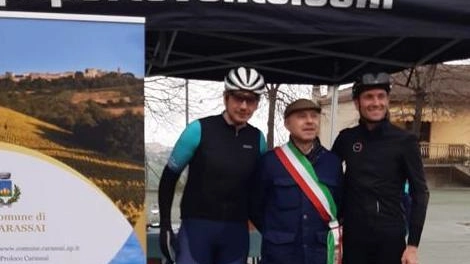 Tirreno Adriatico,  la corsa porta lustro  anche a Carassai