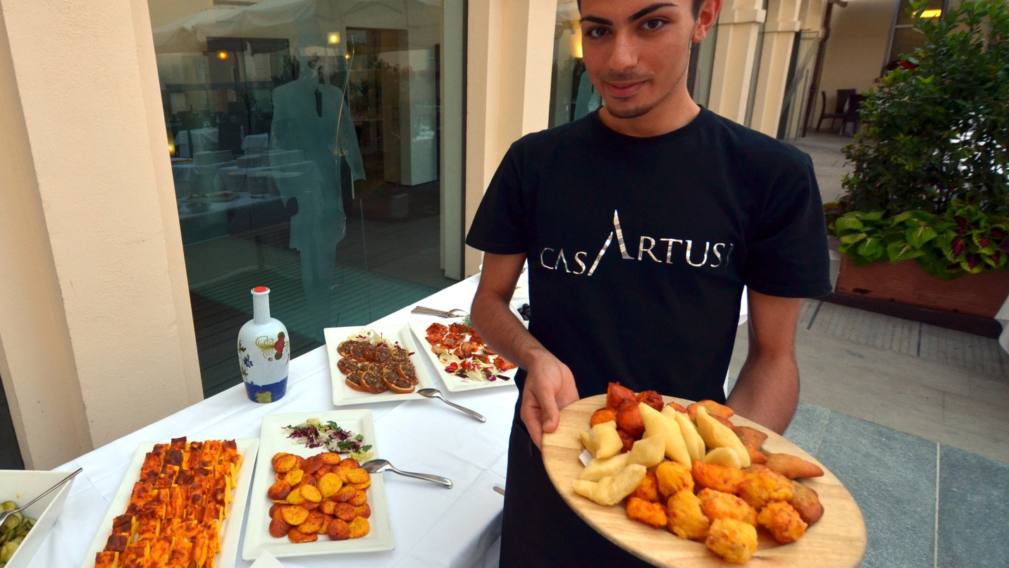 Un buffet a Casa Artusi (foto Fantini)