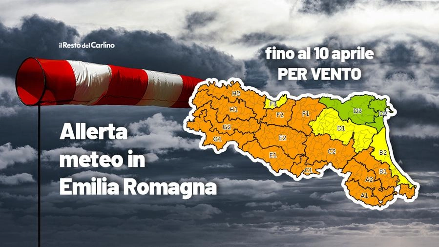 Previsioni meteo Emilia Romagna: allerta fino a domenica 10 aprile