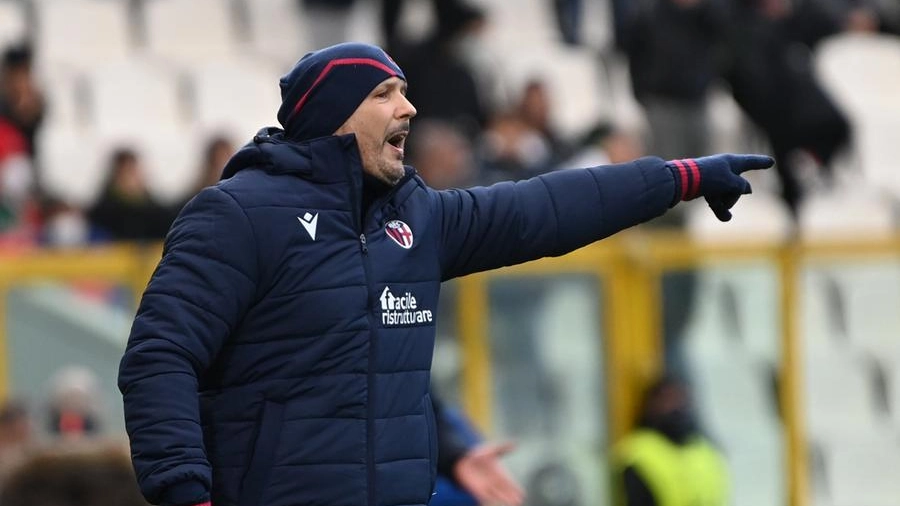 Spezia-Bologna, l'allenatore Sinisa Mihajlovic (foto Schicchi)