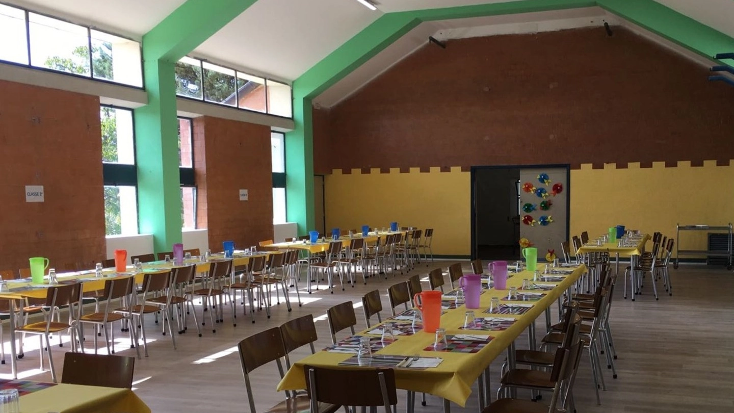 Mensa e cucina della scuola dell’infanzia Filippo Cecchi sono state aperte dopo i lavori un mese fa