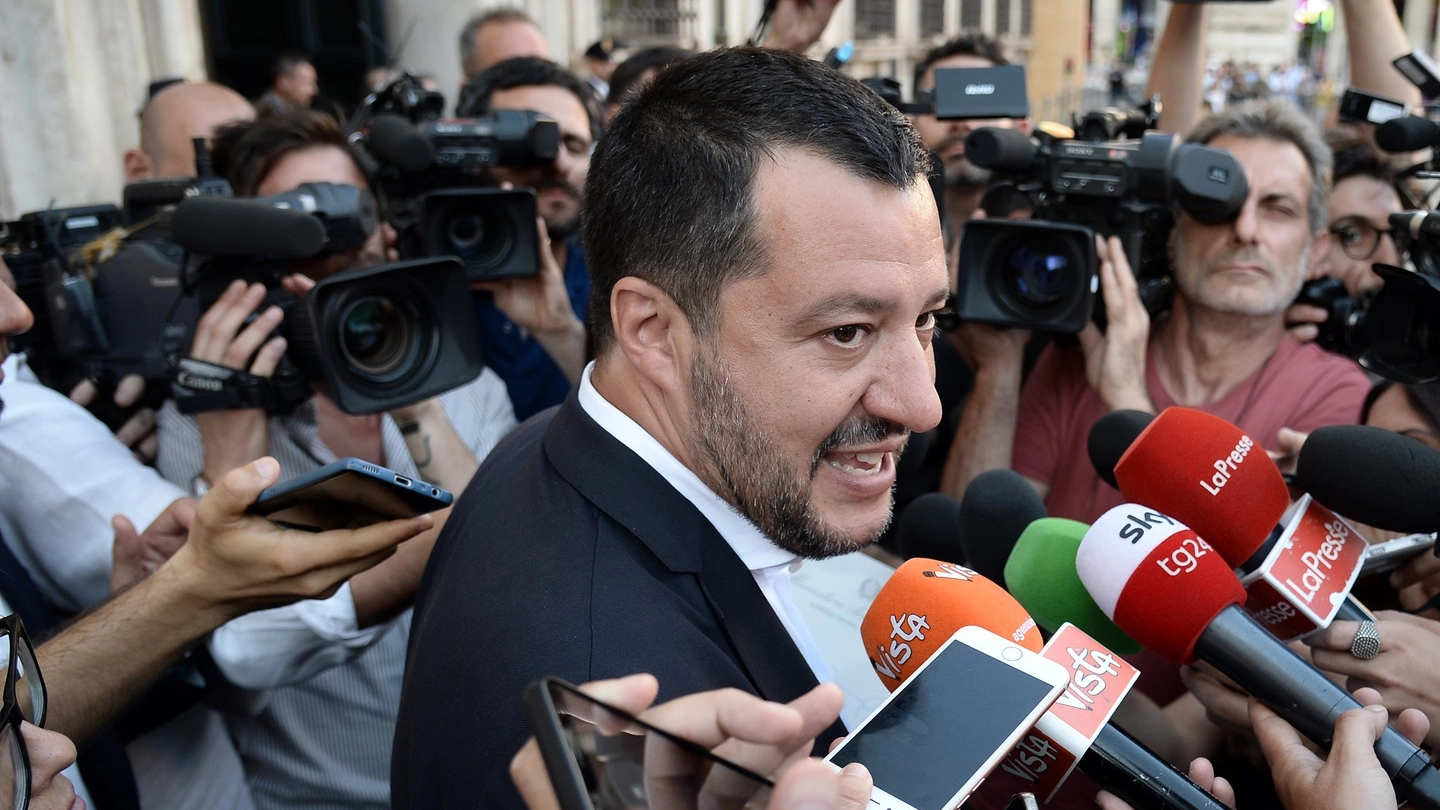 Il vicepremier Matteo Salvini è intervenuto ancora nel caso degli affidi illeciti 