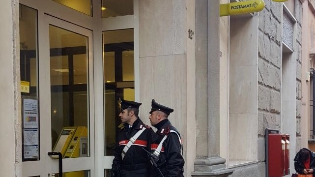 I carabinieri in via Orsini