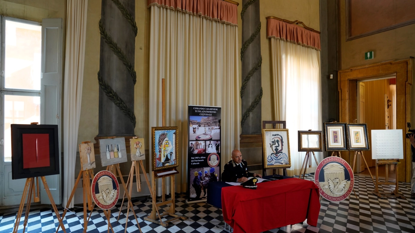 Tanto lavoro per i carabinieri del nucleo tutela patrimonio culturale di Bologna