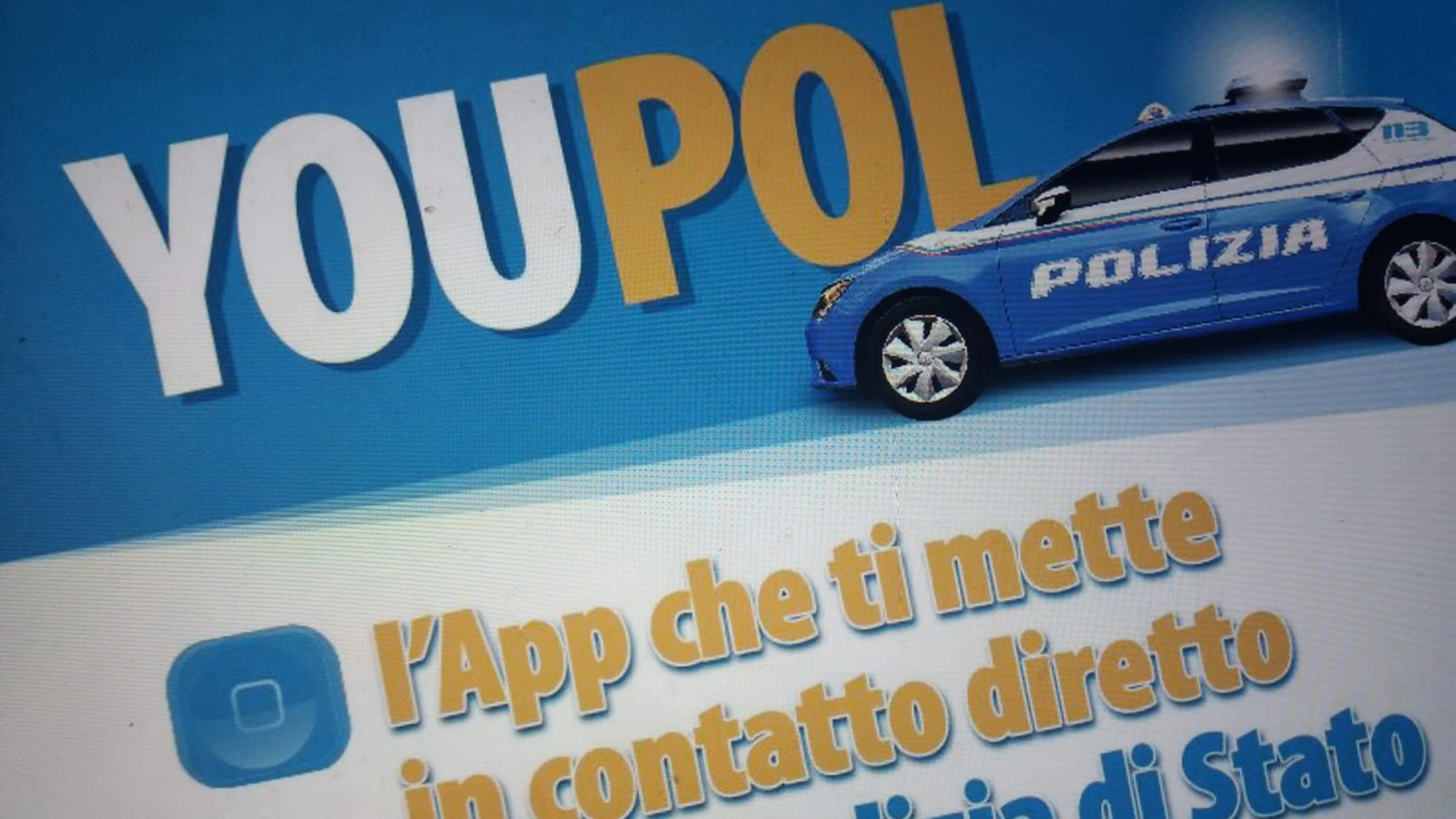Attiva ad Ascoli l'app della polizia YouPol