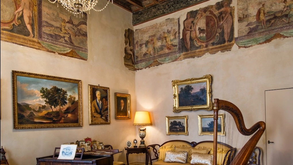 Palazzo Giglioli Palazzi Trivelli: all’interno, il pianoforte suonato da Verdi