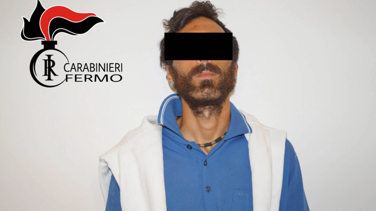 L'arrestato ha 25 anni ed è residente a Porto San Giorgio (foto Zeppilli)