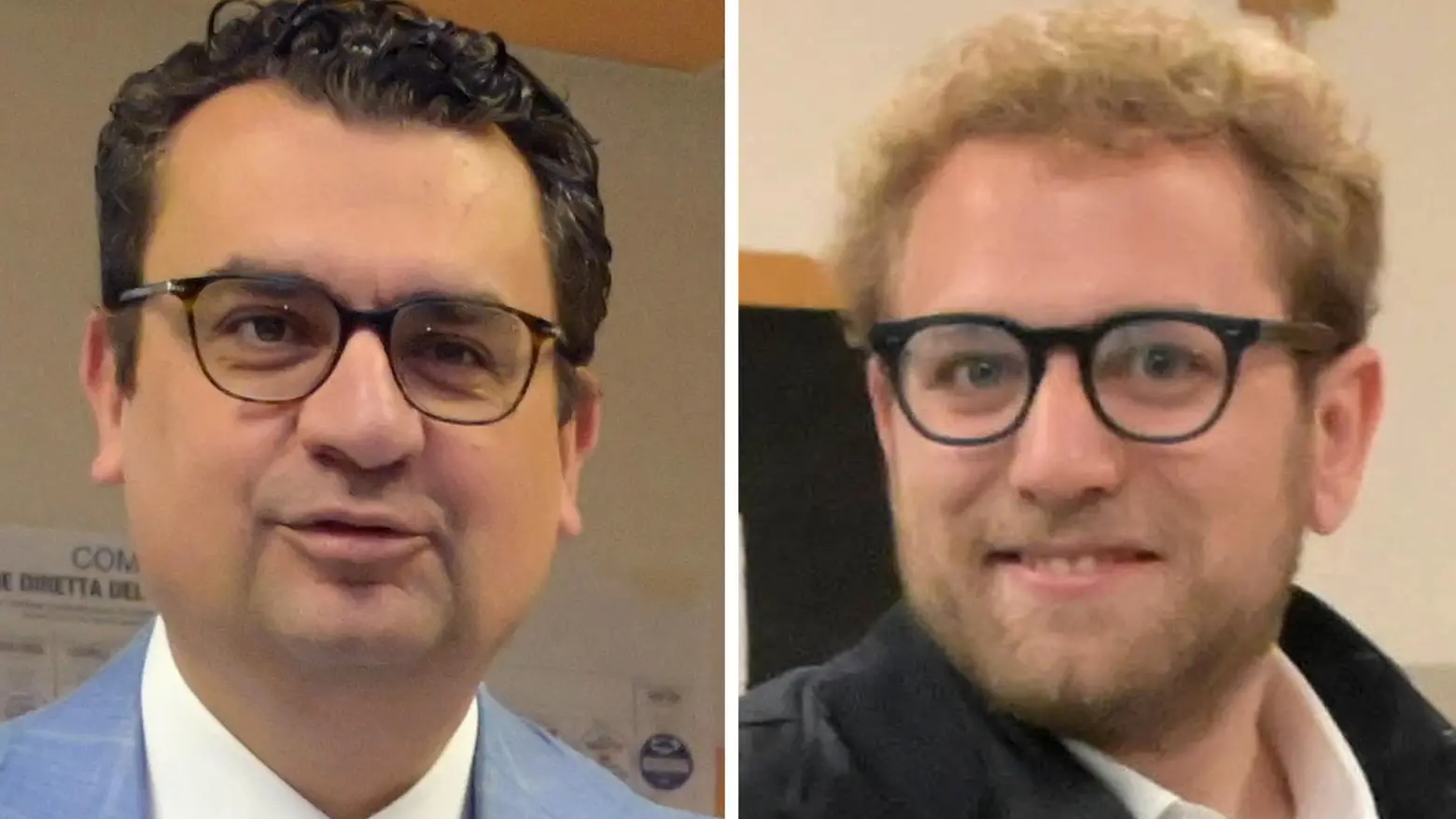 Vicenza al ballottaggio: Francesco Rucco (civico di destra) e Giacomo Possamai (centrosinistra)
