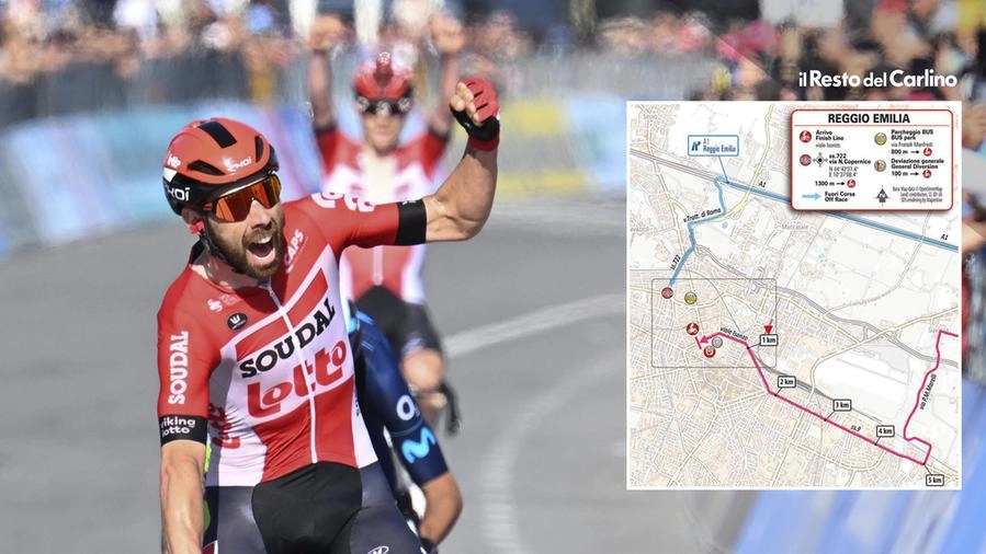 Il Giro d'Italia passa a Reggio Emilia