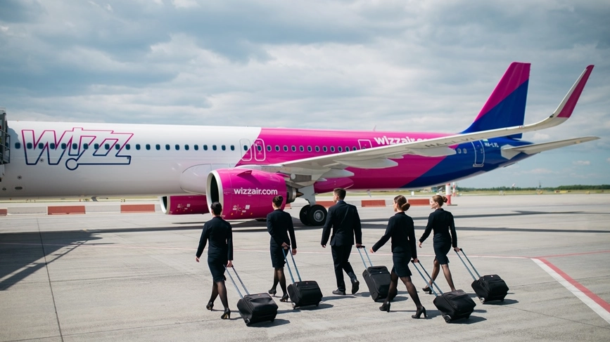 L'equipaggio di Wizz Air