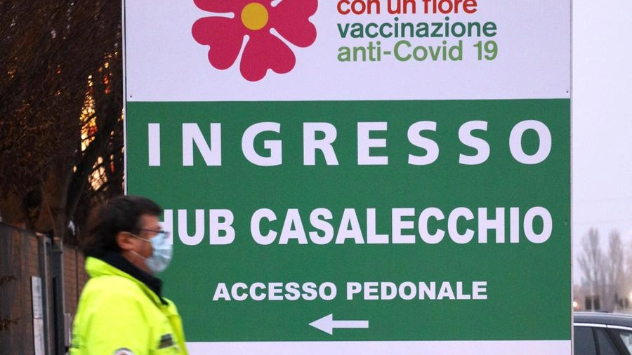 L'Hub vaccinale di Casalecchio