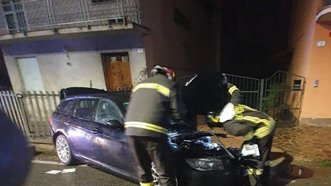 L'incidente in via Tagliavini a Luzzara