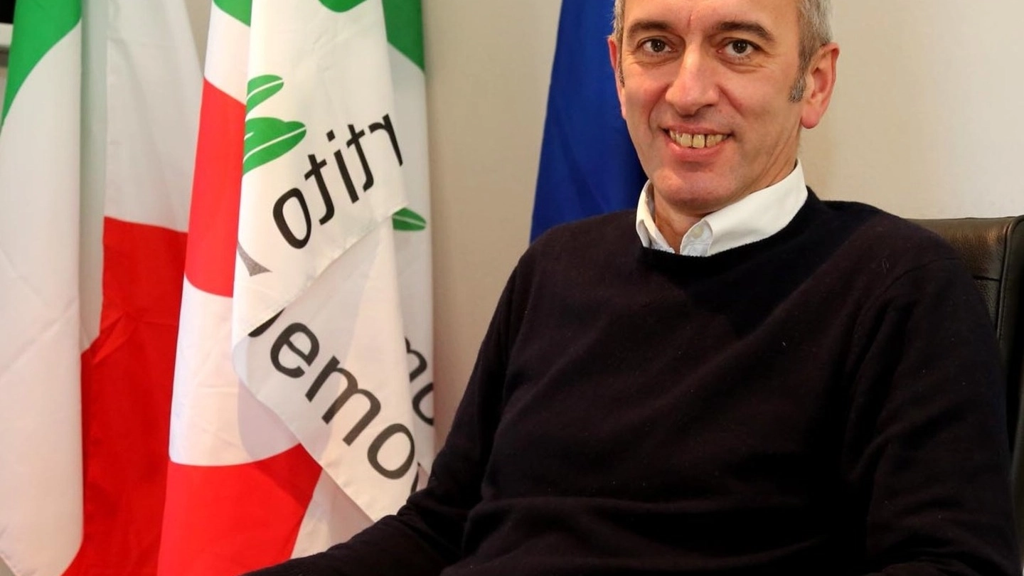 Imola, il segretario del Pd Marco Raccagna (Foto Isolapress)
