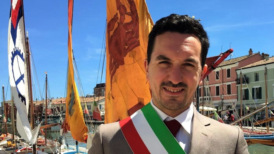 Matteo Gozzoli, 35 anni, sindaco di Cesenatico dal 2016