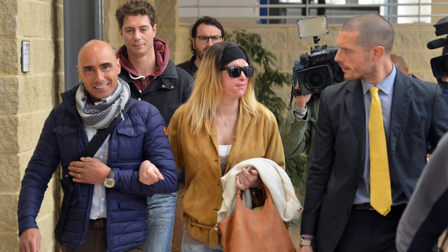 Gessica Notaro si reca in tribunale (foto Manuel Migliorini)