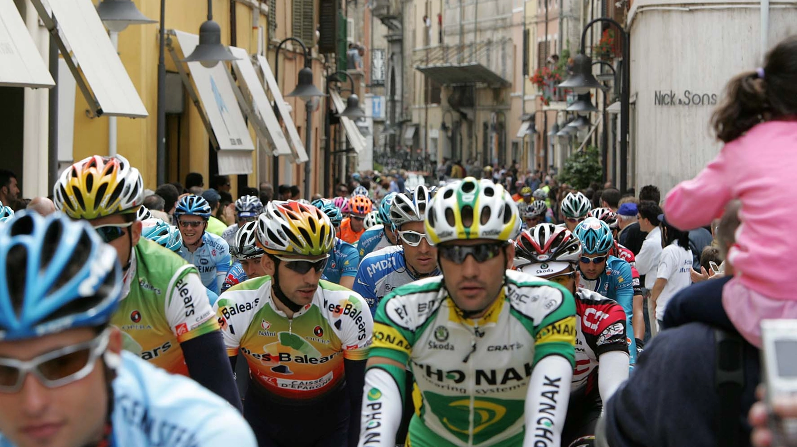 Giro d'Italia a Ravenna in una foto d'archivio Zani