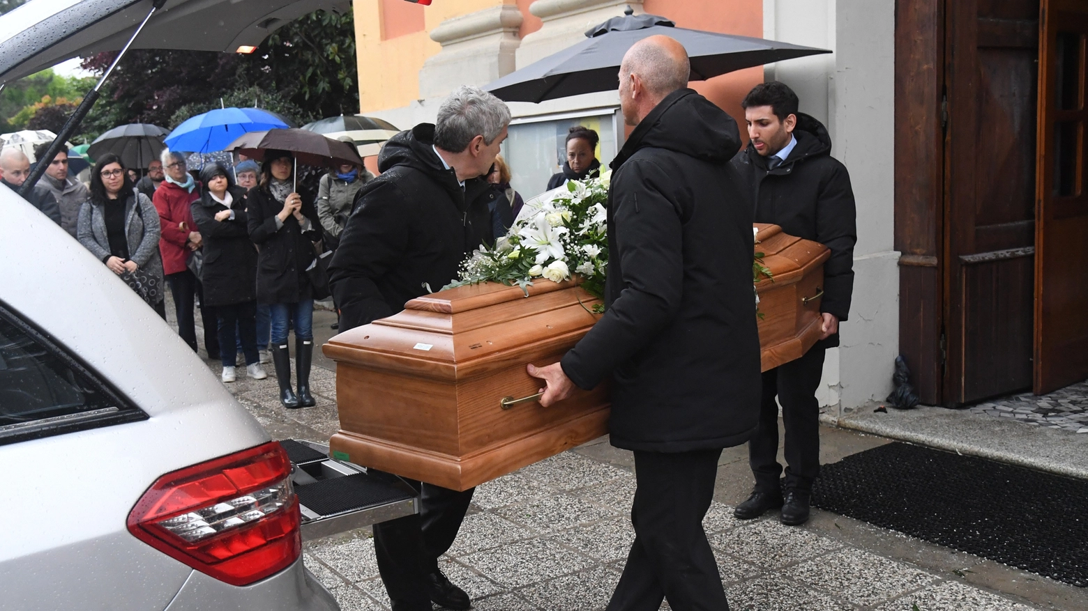 Il funerale di Patrick Majda
