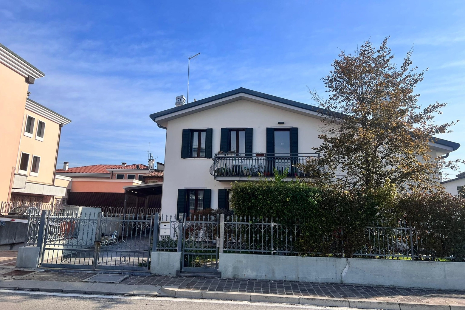 La casa della famiglia di Giulia Cecchetti, a Vigonovo (Venezia)
