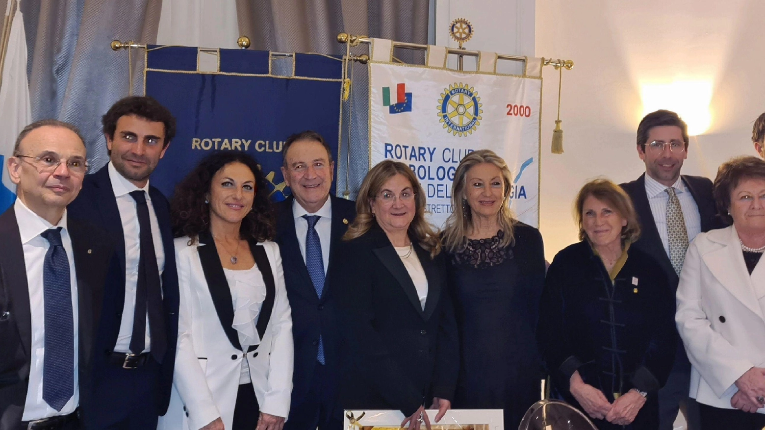 Fusiello all’Interclub Rotary  Lettera in ricordo di Marco Biagi